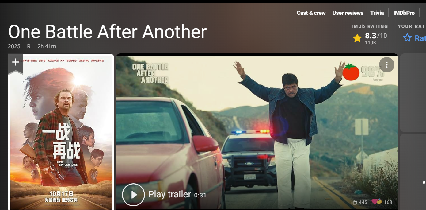 《一战再战》：当父亲的救赎成为最后一场革命 ——一部关于信仰、暴力与爱的现代史诗